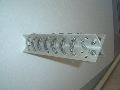 Плоский миканитовый нагреватель с открытой спиралью 00211 фото