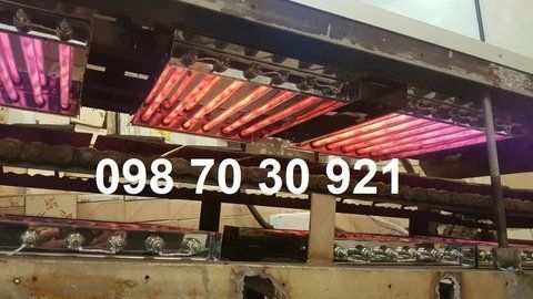Трубчасті кварцові інфрачервоні нагрівачі 000101 фото